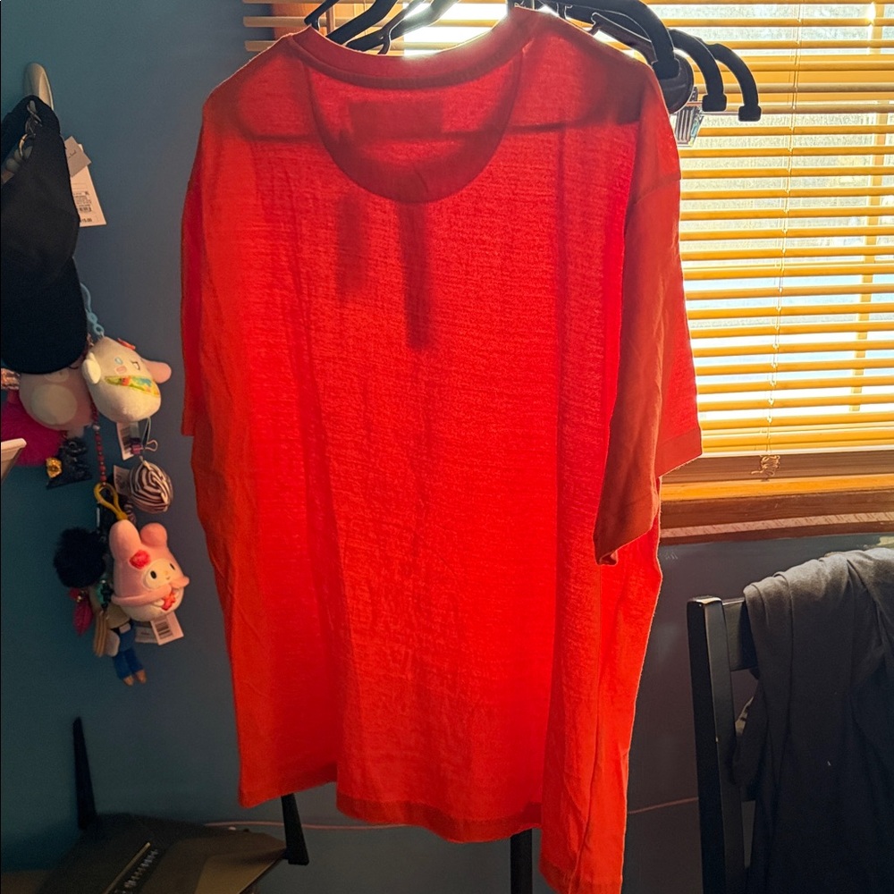 Kangol Vibrant Orange Short Sleeve Tee - Picture 5 of 5